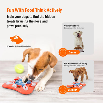 Interactive Dog Puzzle Toys for IQ Training & Mental Stimulation