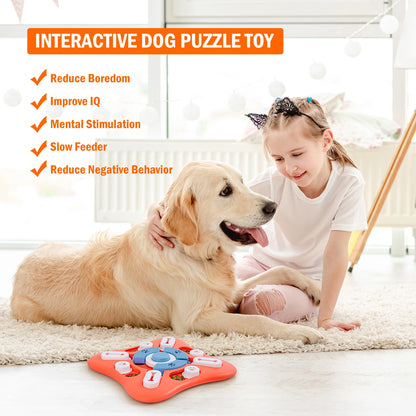 Interactive Dog Puzzle Toys for IQ Training & Mental Stimulation