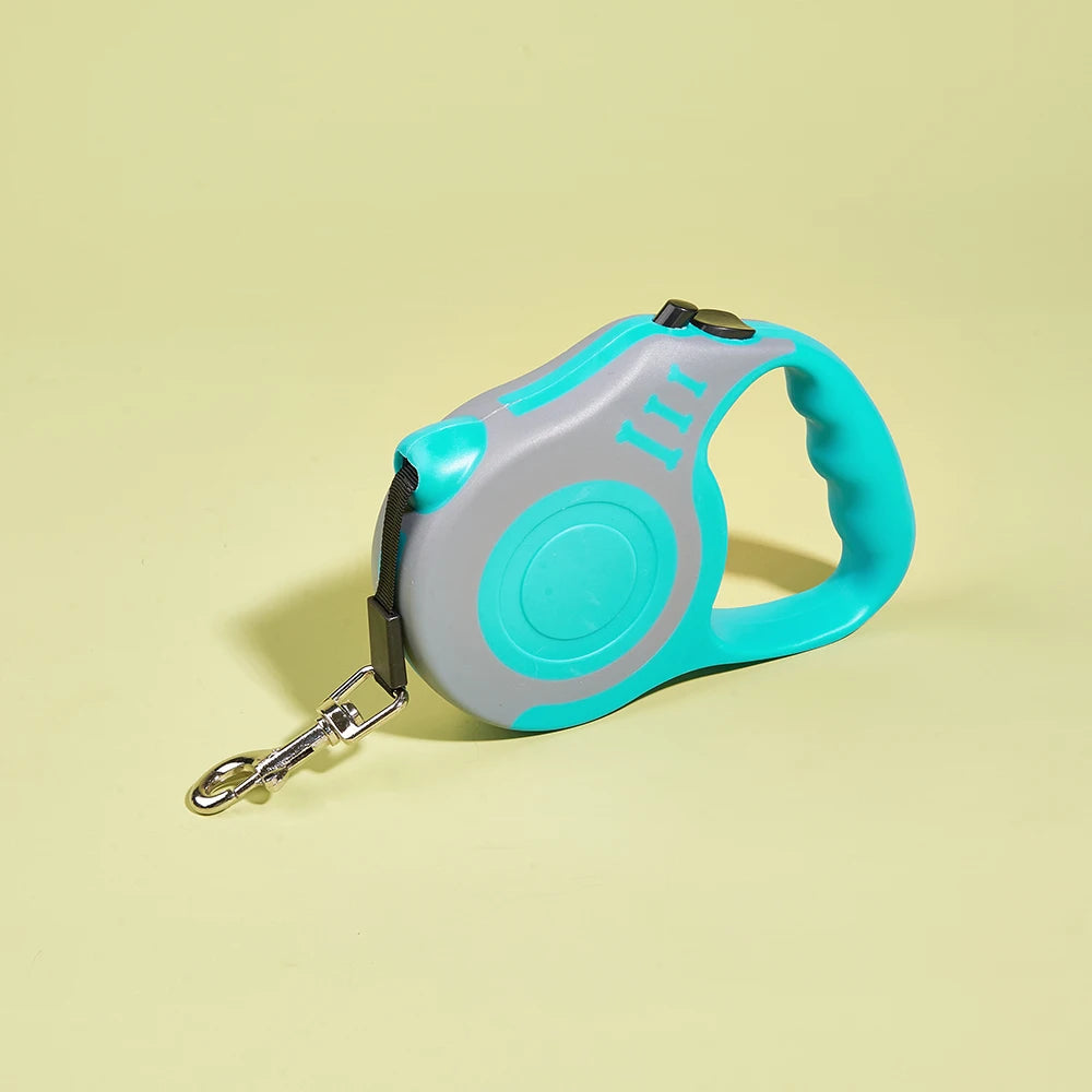 3M-5M Retractable Dog Leash - Durable, Tangle-Free