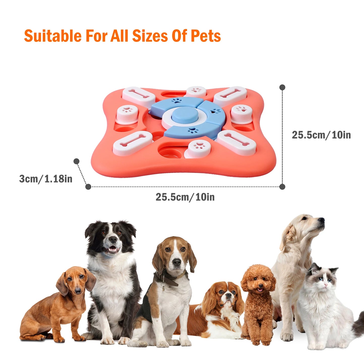 Interactive Dog Puzzle Toys for IQ Training & Mental Stimulation